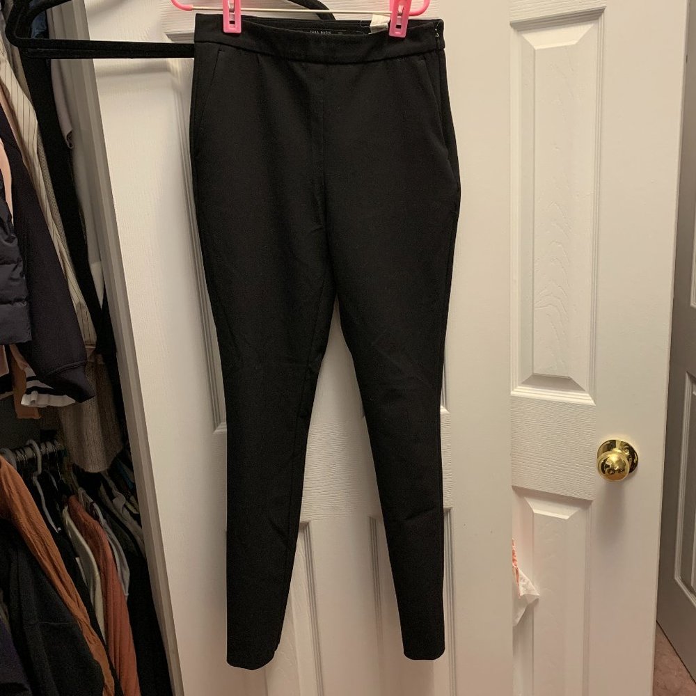 Zara Work Black Trousers Size Small